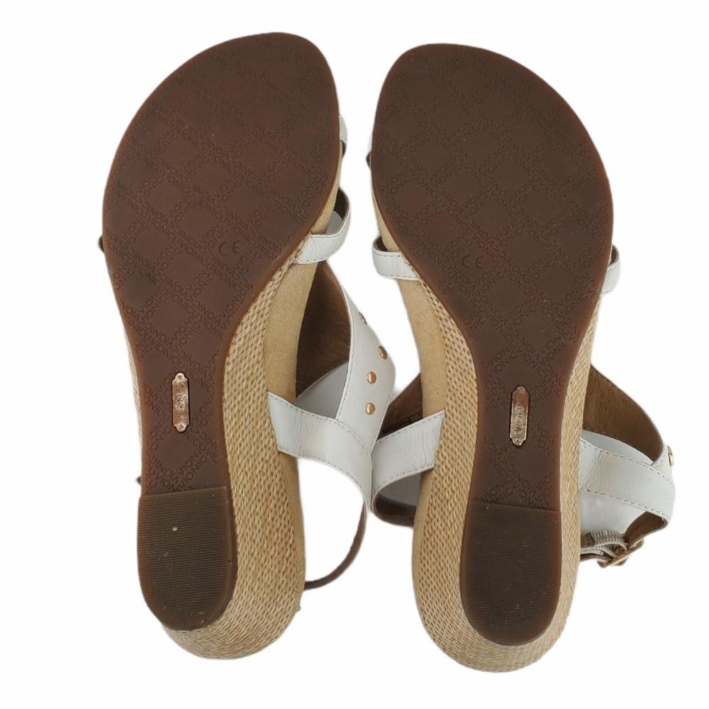 COPY - Vionic Catarina White Wedge Sandal - Picture 5 of 6